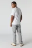 Light Grey Wash Rigid Straight Leg Jean sold by Charlotte Russe