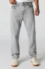 Light Grey Wash Rigid Straight Leg Jean sold by Charlotte Russe