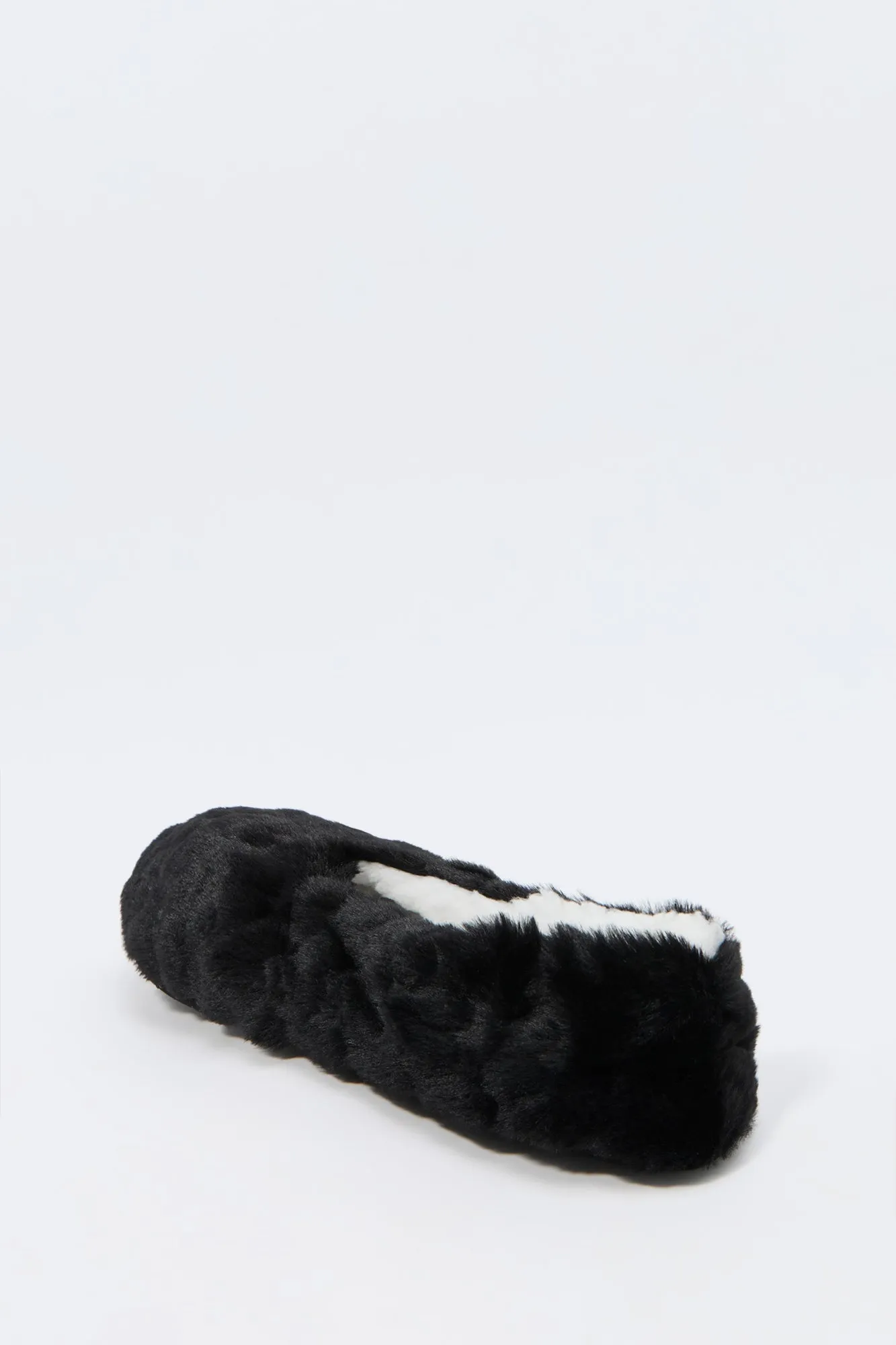 Faux-Fur Ballerina Slipper sold by Charlotte Russe product image thumbnail 3