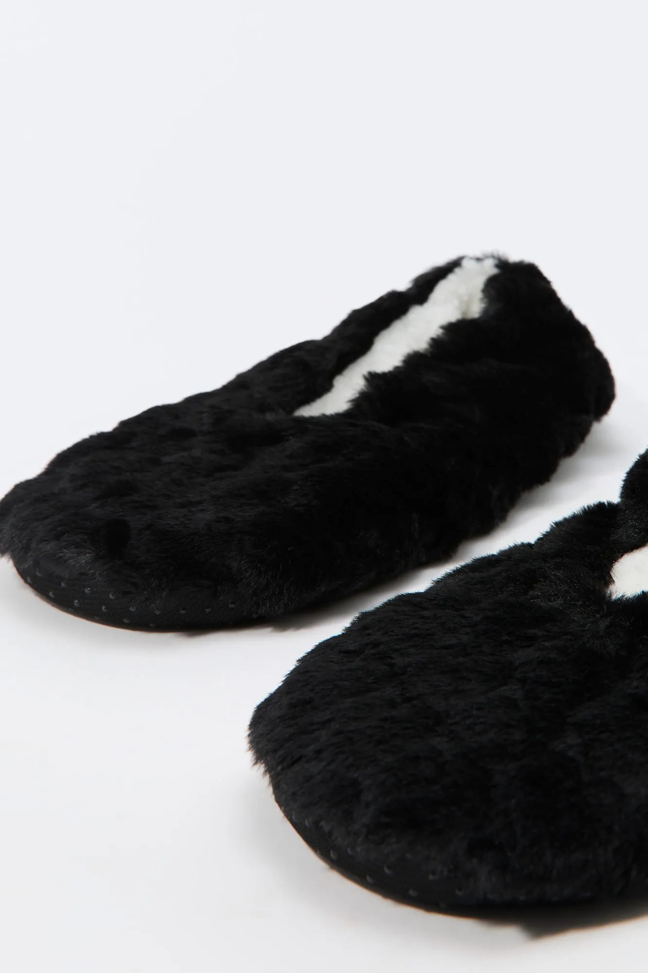 Faux-Fur Ballerina Slipper sold by Charlotte Russe product image thumbnail 4