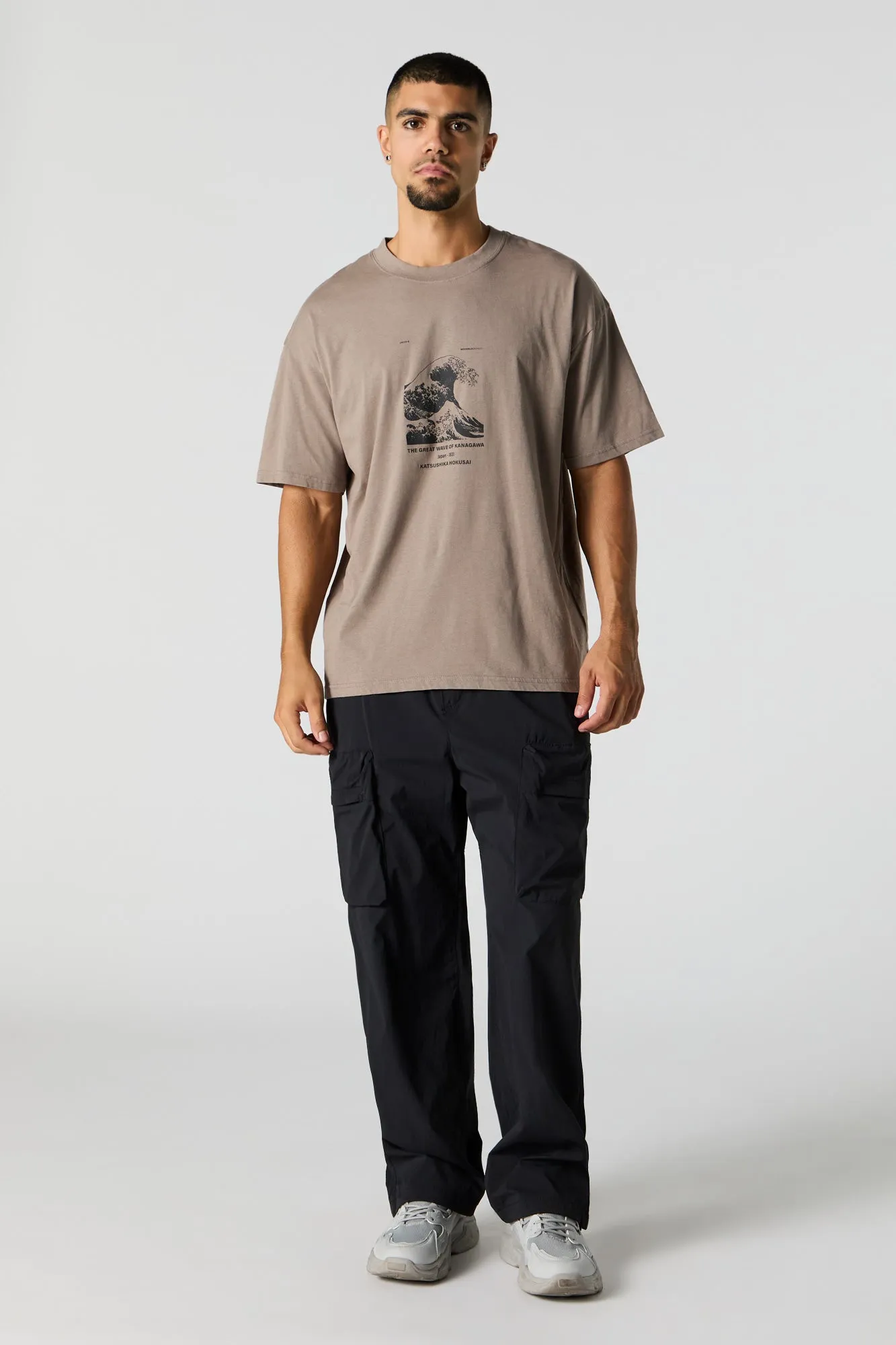 The Great Wave of Kanagawa Graphic T-Shirt sold by Charlotte Russe product image thumbnail 3