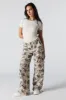 Drawstring Hem Baggy Cargo Pant sold by Charlotte Russe