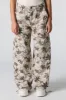 Drawstring Hem Baggy Cargo Pant sold by Charlotte Russe