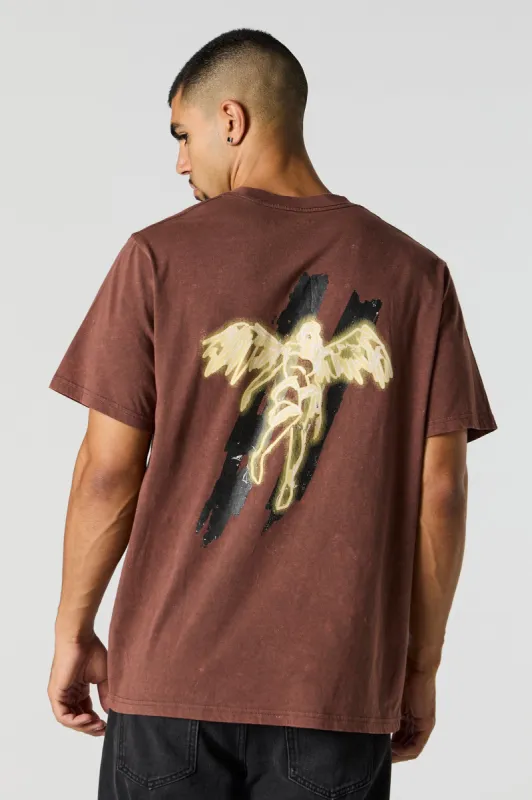 Angel Graphic T-Shirt sold by Charlotte Russe
