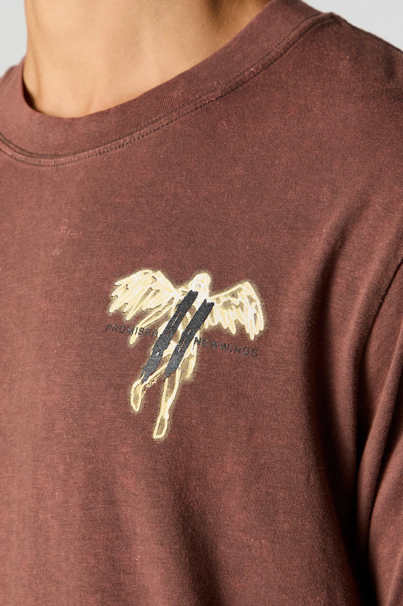 Angel Graphic T-Shirt sold by Charlotte Russe product image thumbnail 4