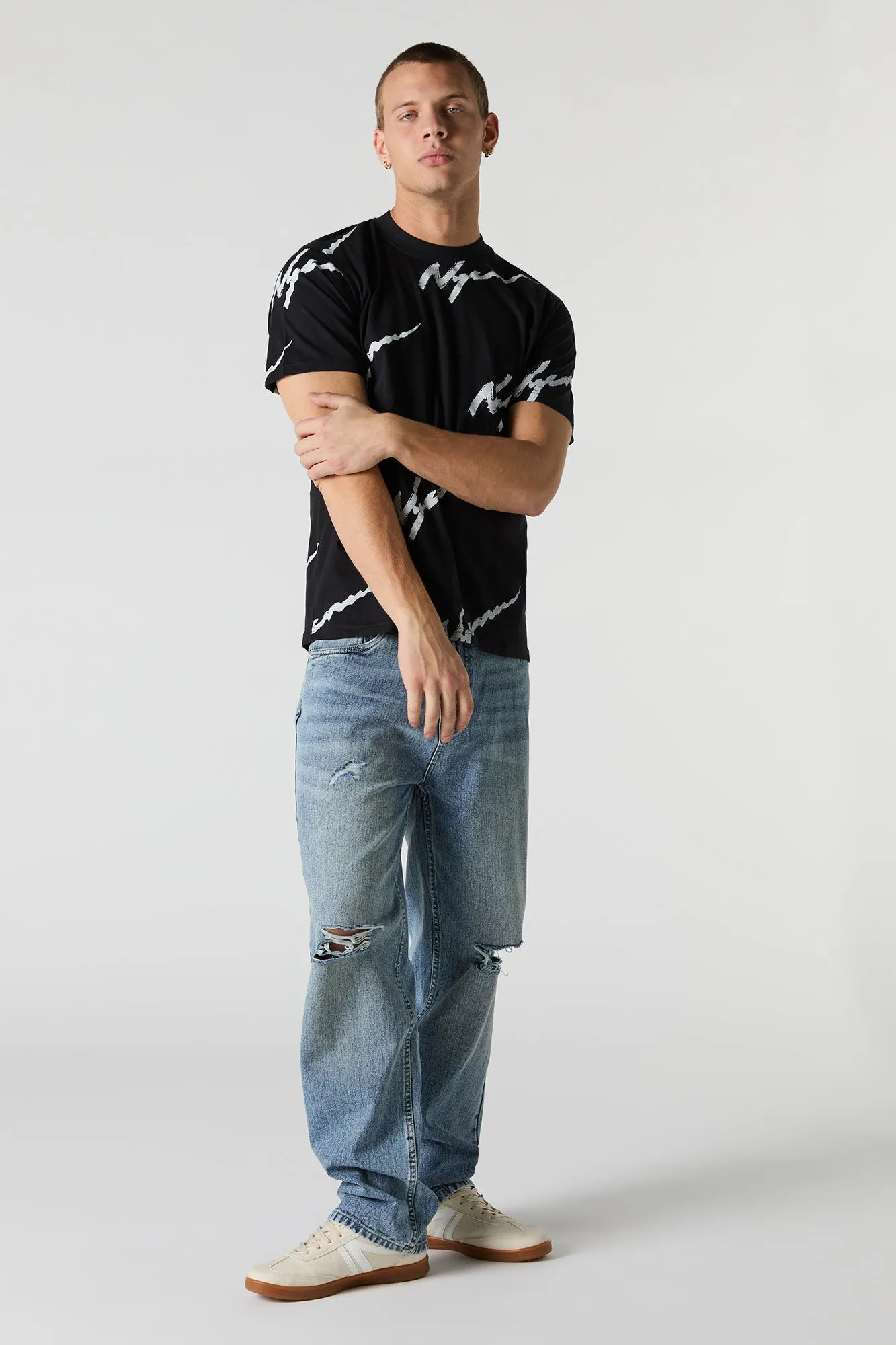 NYC Printed T-Shirt sold by Charlotte Russe product image thumbnail 3