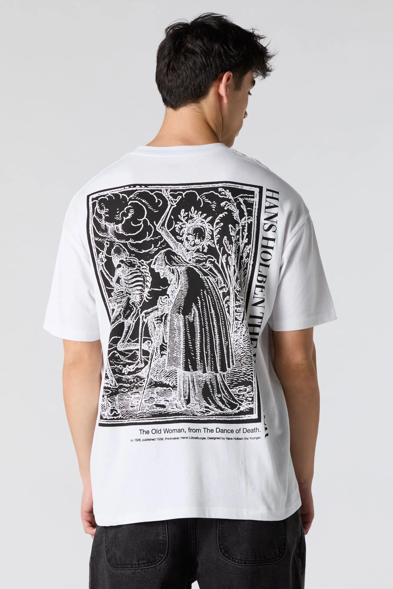 The Old Woman Graphic Relaxed T-Shirt sold by Charlotte Russe