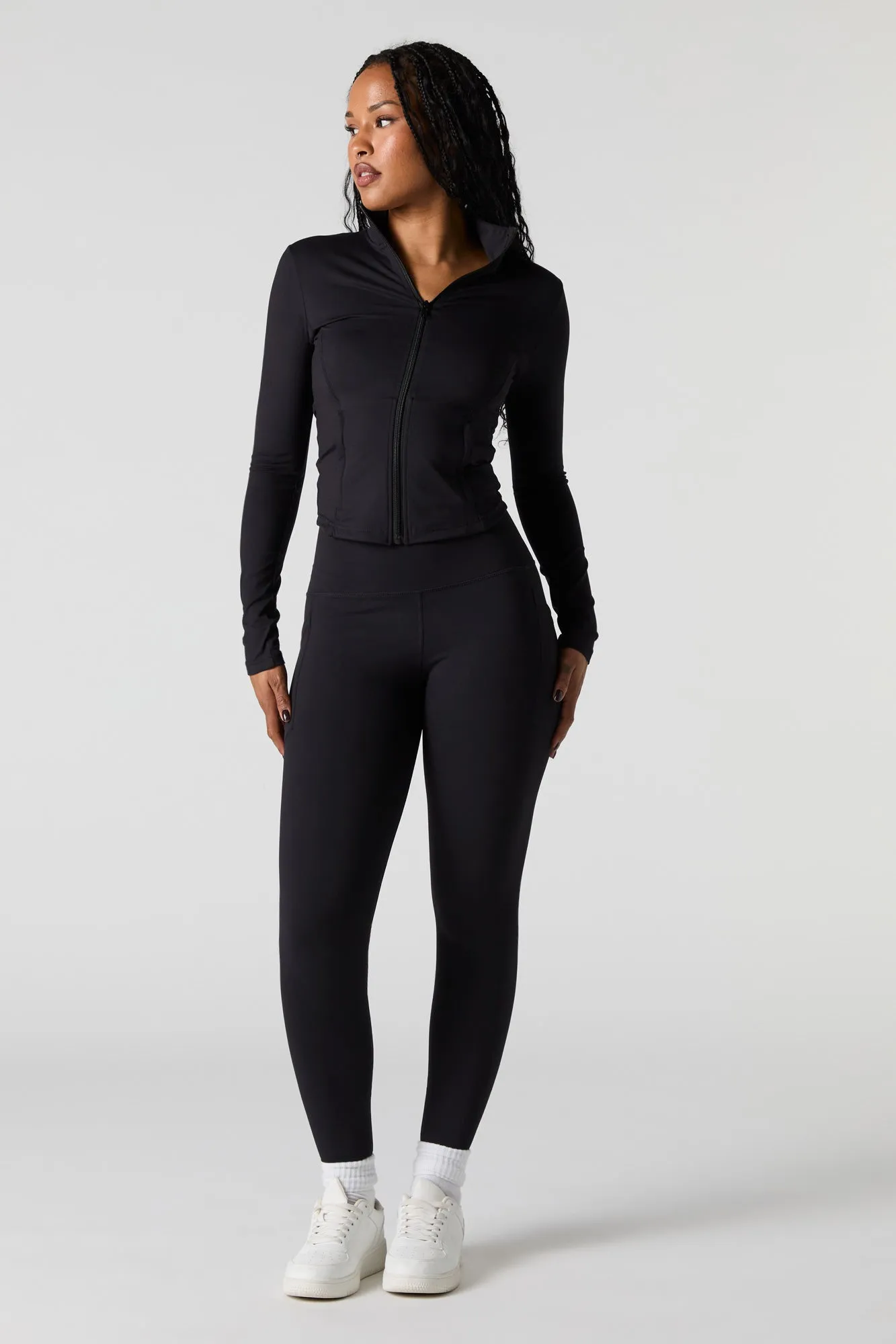 Active Side Pocket Legging sold by Charlotte Russe product image thumbnail 5
