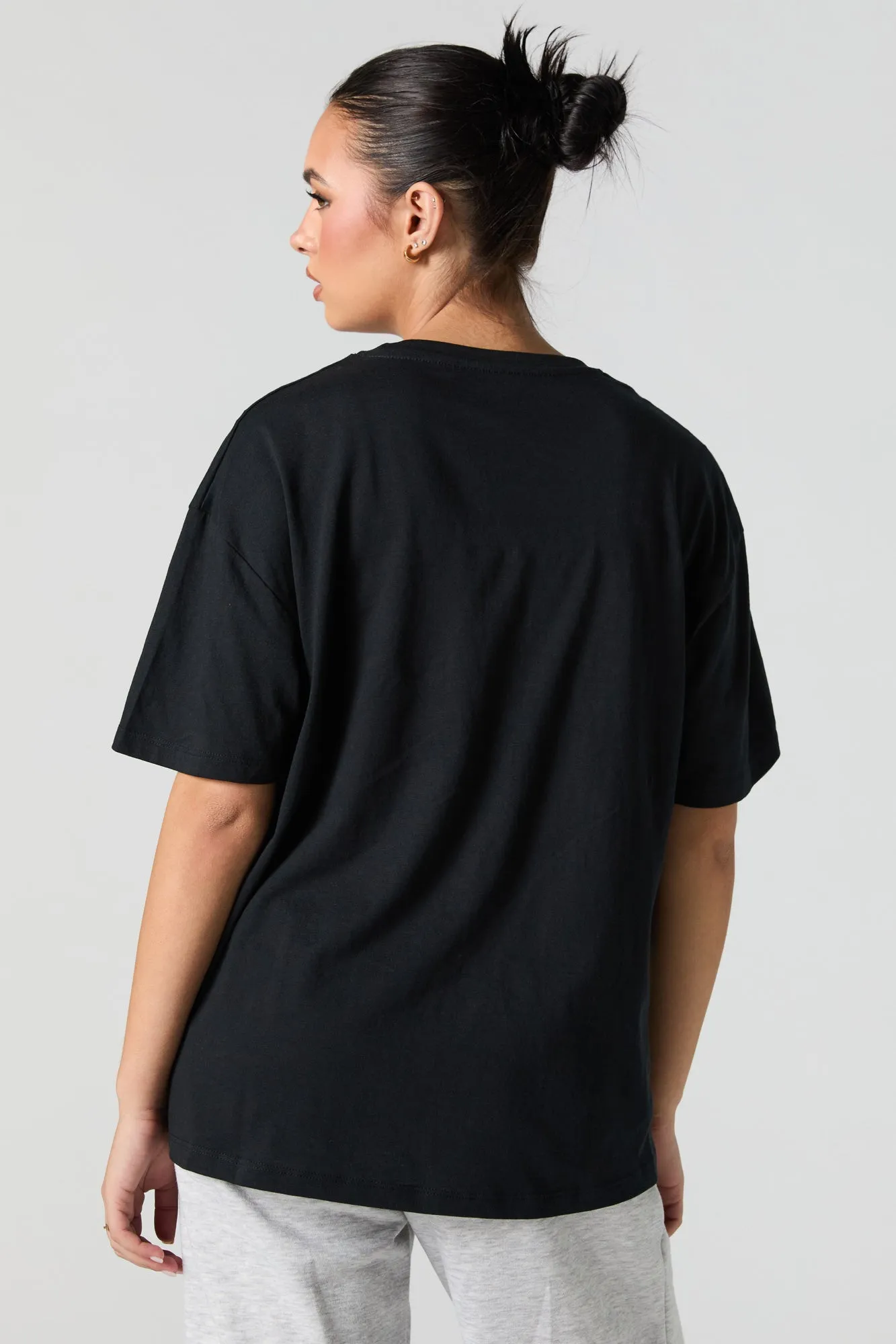 Wicked Graphic Boyfriend T-Shirt sold by Charlotte Russe product image thumbnail 2