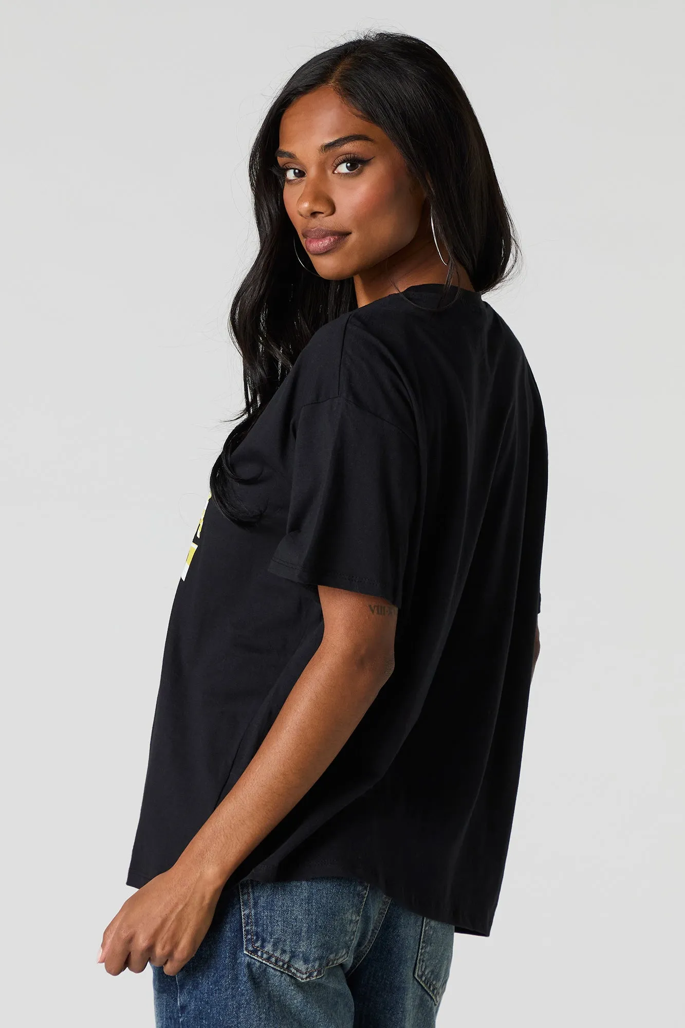 Lightning McQueen Boyfriend T-Shirt sold by Charlotte Russe product image thumbnail 2