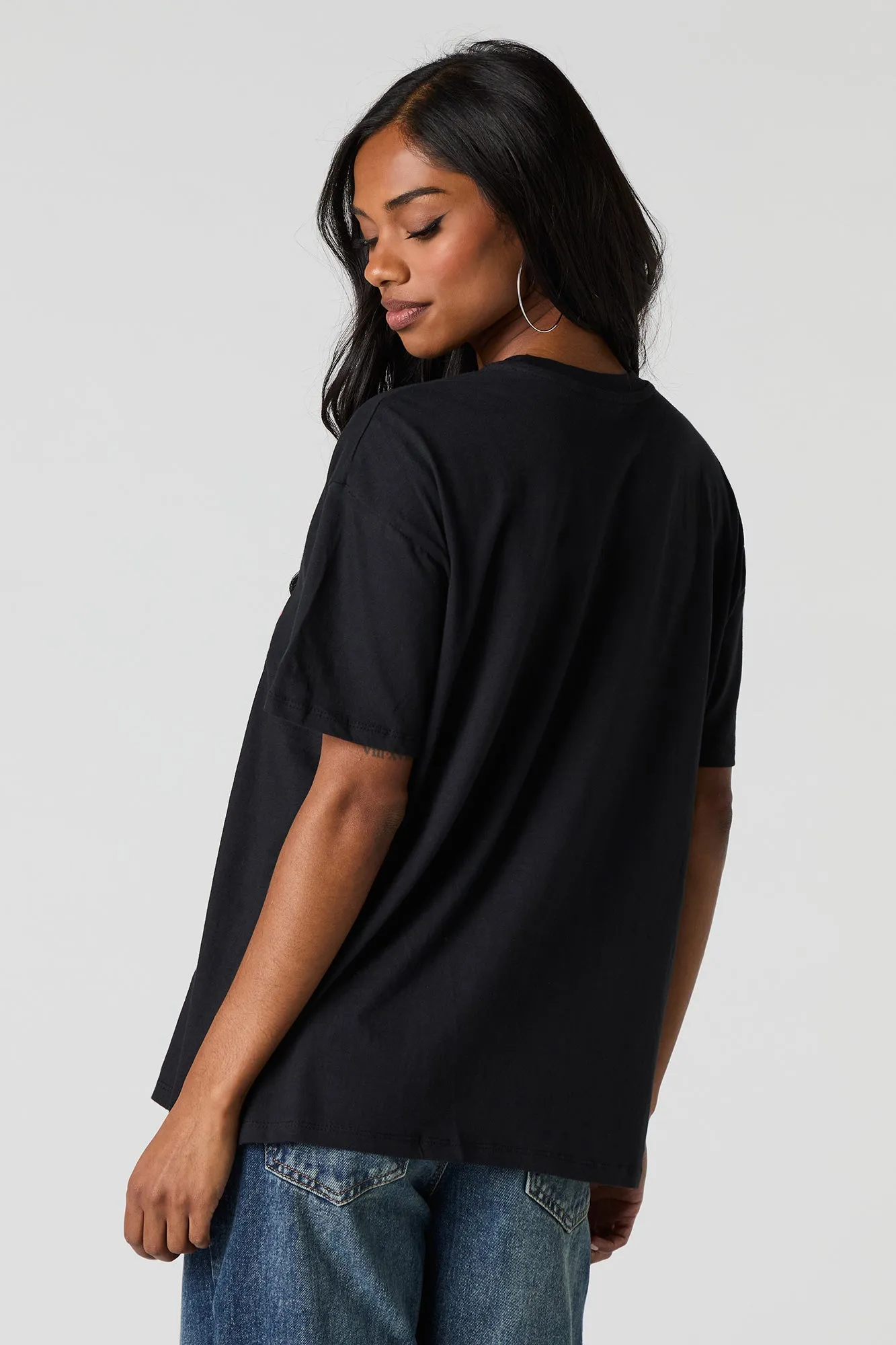 Spiderman Graphic Boyfriend T-Shirt sold by Charlotte Russe product image thumbnail 2