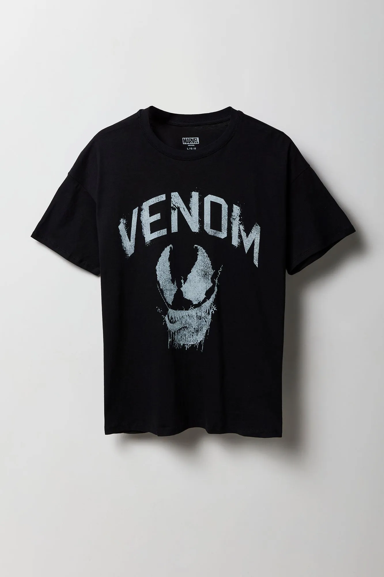 Venom Graphic Boyfriend T-Shirt sold by Charlotte Russe product image thumbnail 4