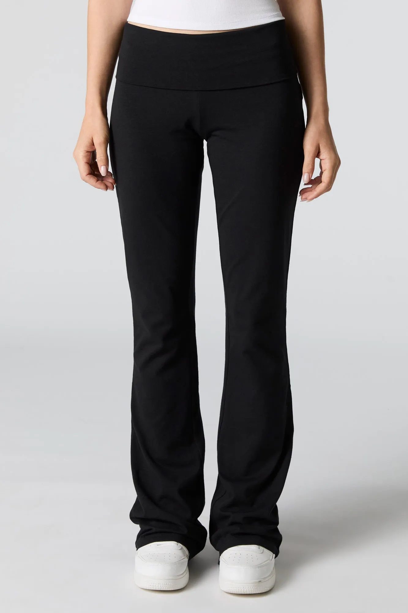 Foldover Waist Flare Pant sold by Charlotte Russe product image thumbnail 5