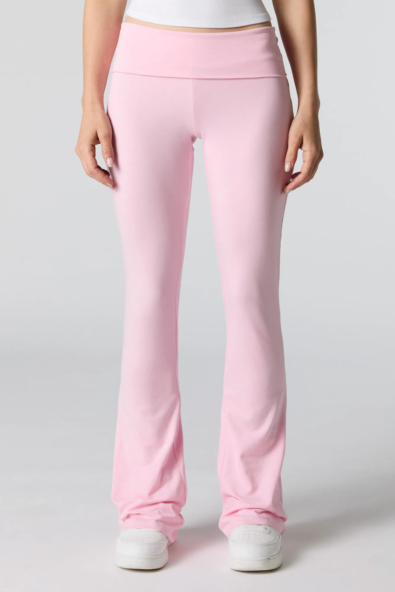 Foldover Waist Flare Pant sold by Charlotte Russe product image thumbnail 2