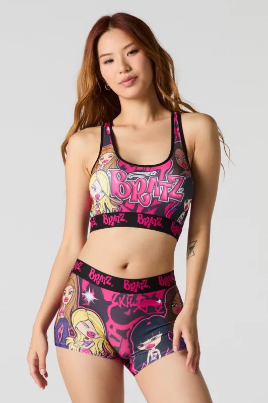 Bratz Sports Bra & Boy Short 2 Piece Set sold by Charlotte Russe