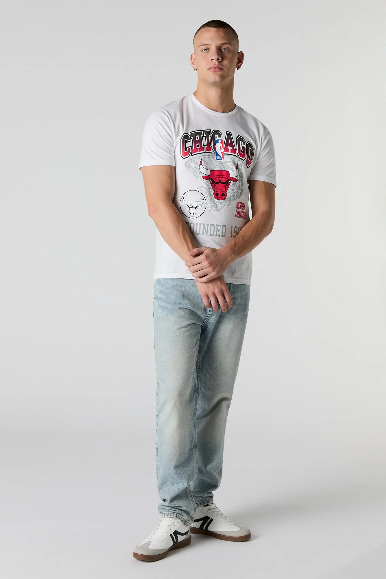 Chicago Bulls Graphic T-Shirt sold by Charlotte Russe product image thumbnail 3