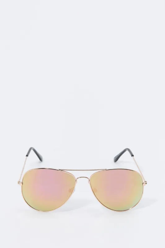 Classic Aviator Sunglasses sold by Charlotte Russe