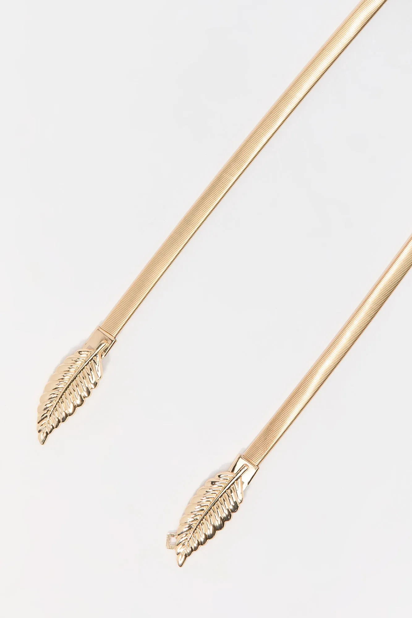 Metal Leaves Waist Belt sold by Charlotte Russe product image thumbnail 2