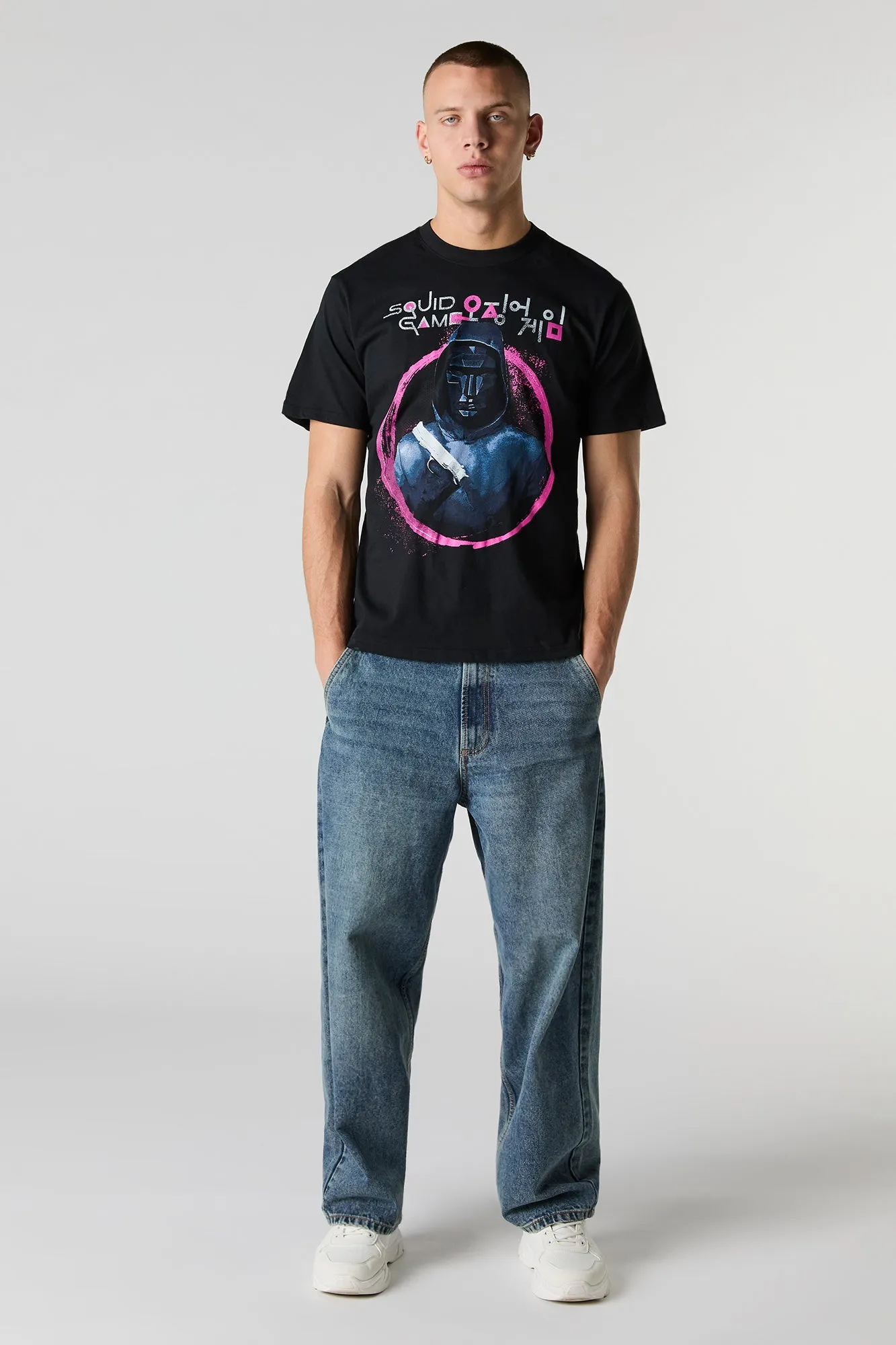 Squid Games Graphic T-Shirt sold by Charlotte Russe product image thumbnail 3