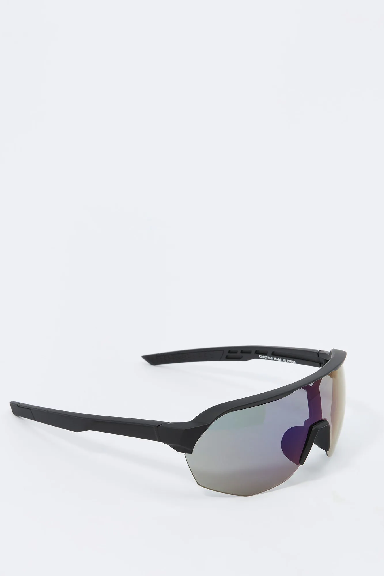 Rimless Curved Shield Sunglasses sold by Charlotte Russe product image thumbnail 5