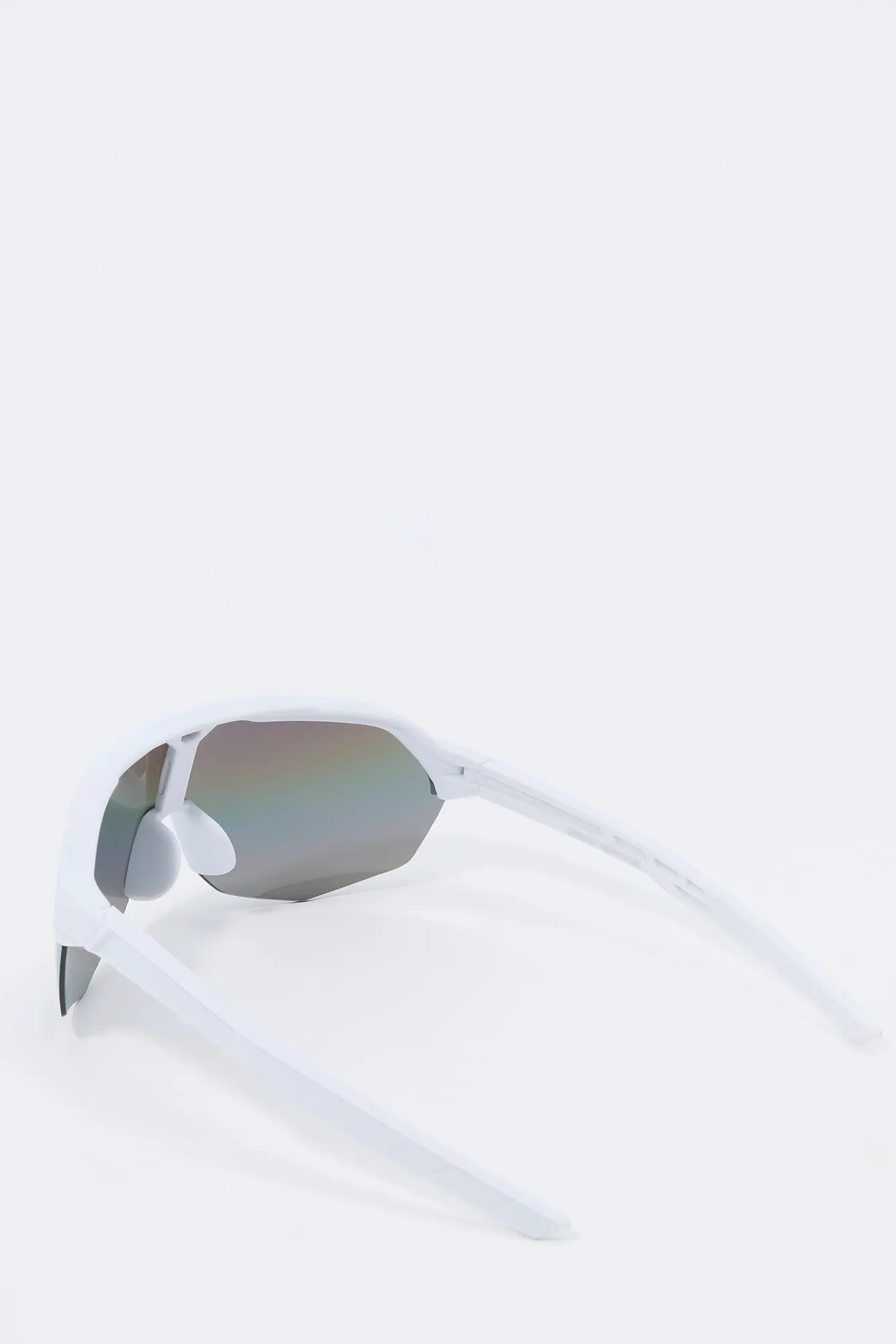 Rimless Curved Shield Sunglasses sold by Charlotte Russe product image thumbnail 3