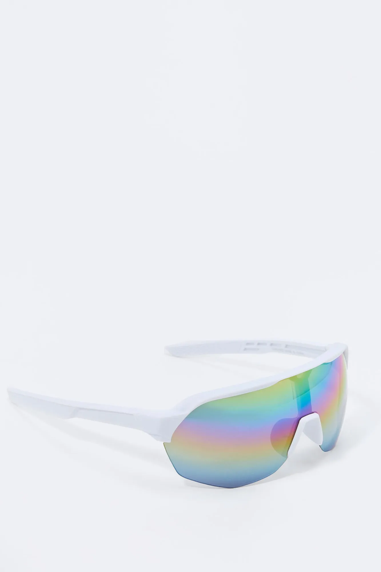 Rimless Curved Shield Sunglasses sold by Charlotte Russe product image thumbnail 2