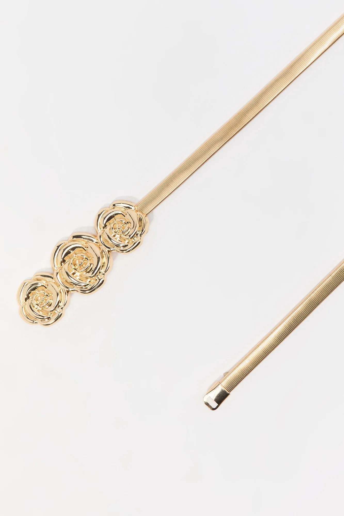 Metal Rosette Waist Belt sold by Charlotte Russe product image thumbnail 2