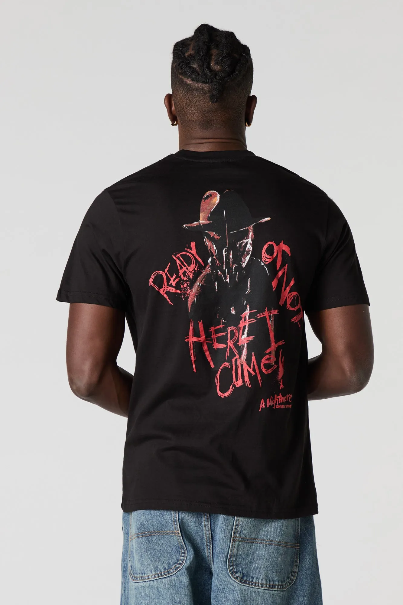 Ready or Not Nightmare on Elm Street Graphic T-Shirt sold by Charlotte Russe product image thumbnail 2