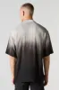 Ombre Print Button-Up Top sold by Charlotte Russe