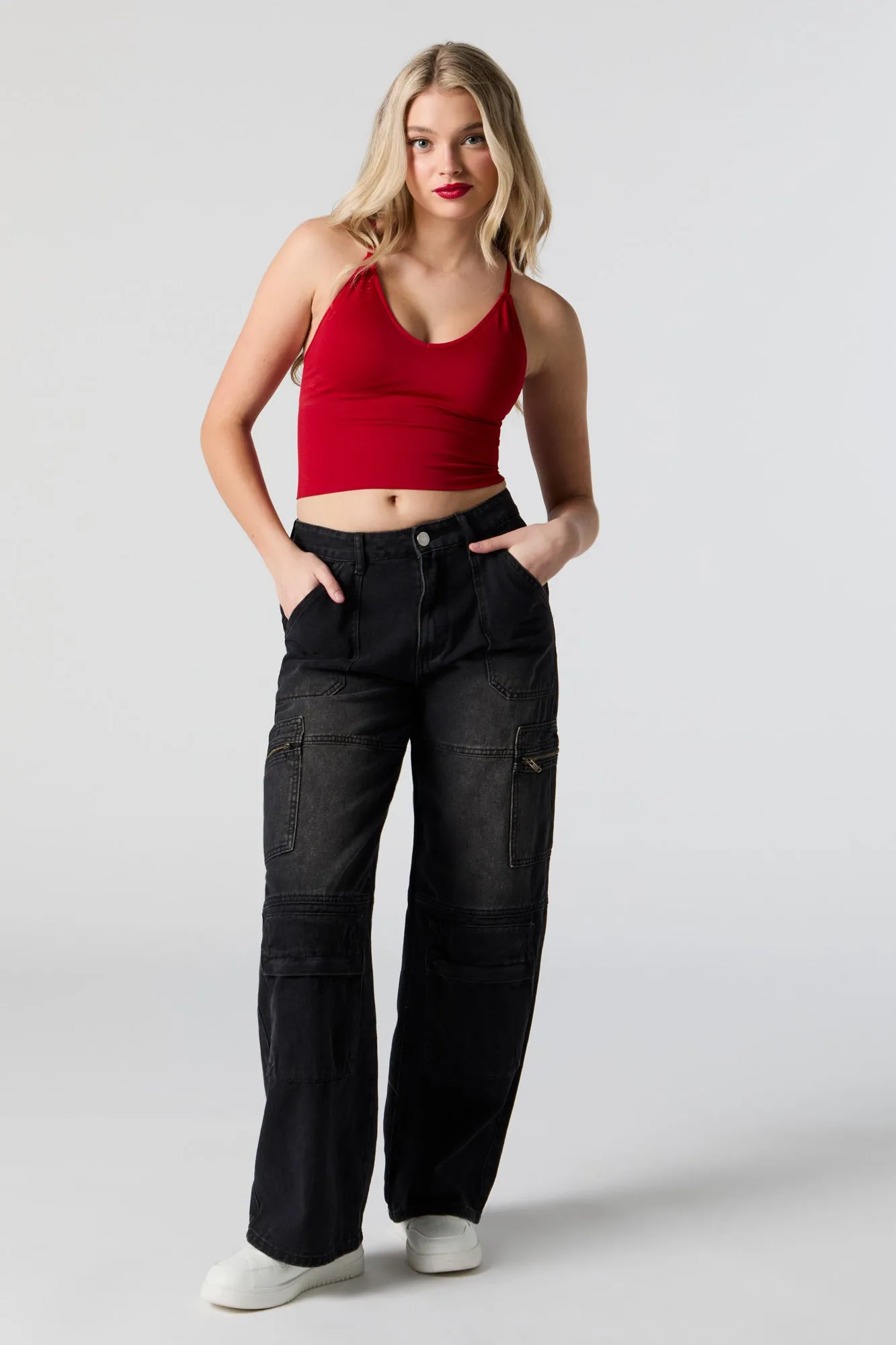 Seamless Cami with Built In Cups sold by Charlotte Russe product image thumbnail 4