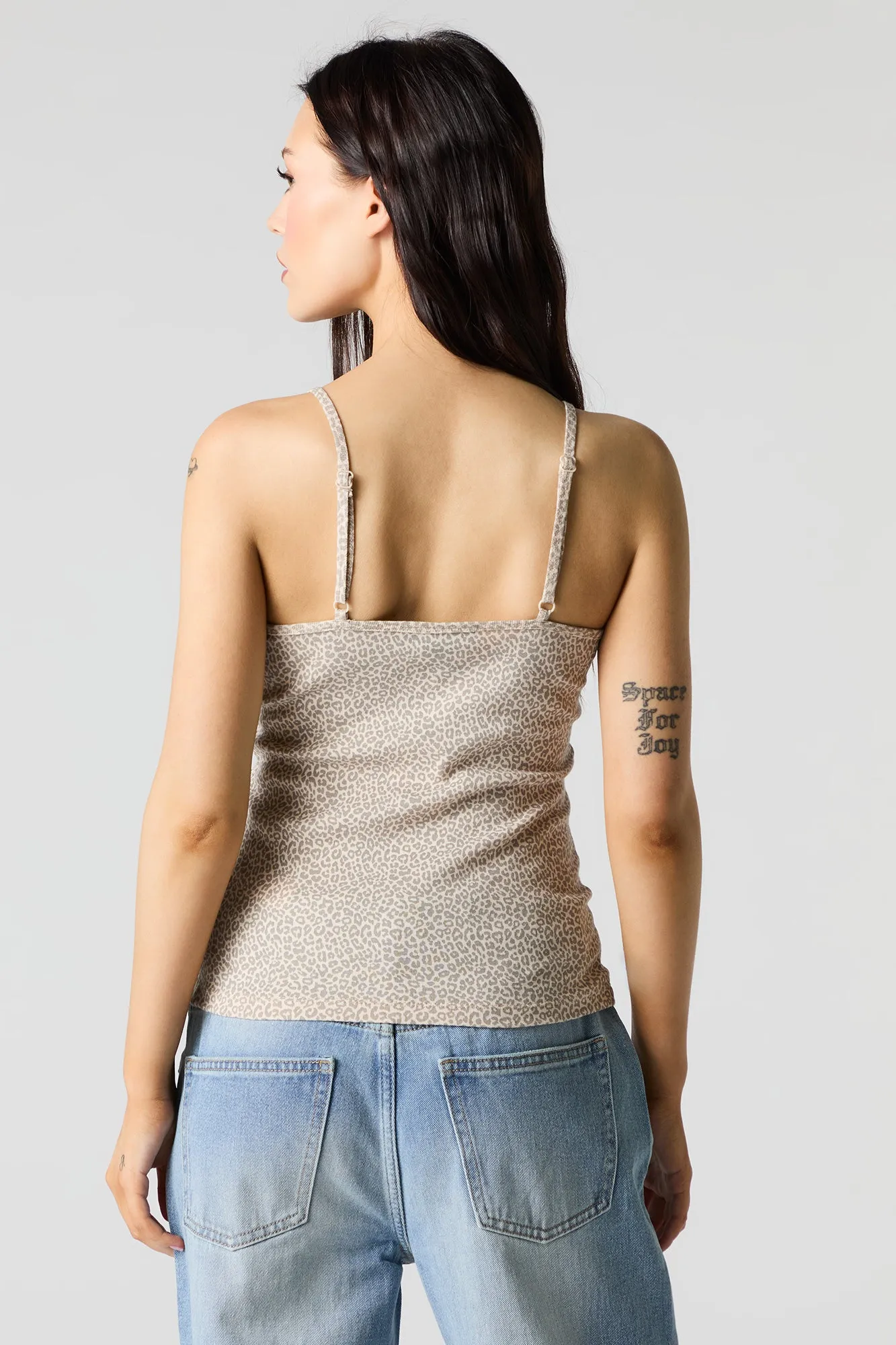 Ribbed Cinched Cami sold by Charlotte Russe product image thumbnail 2