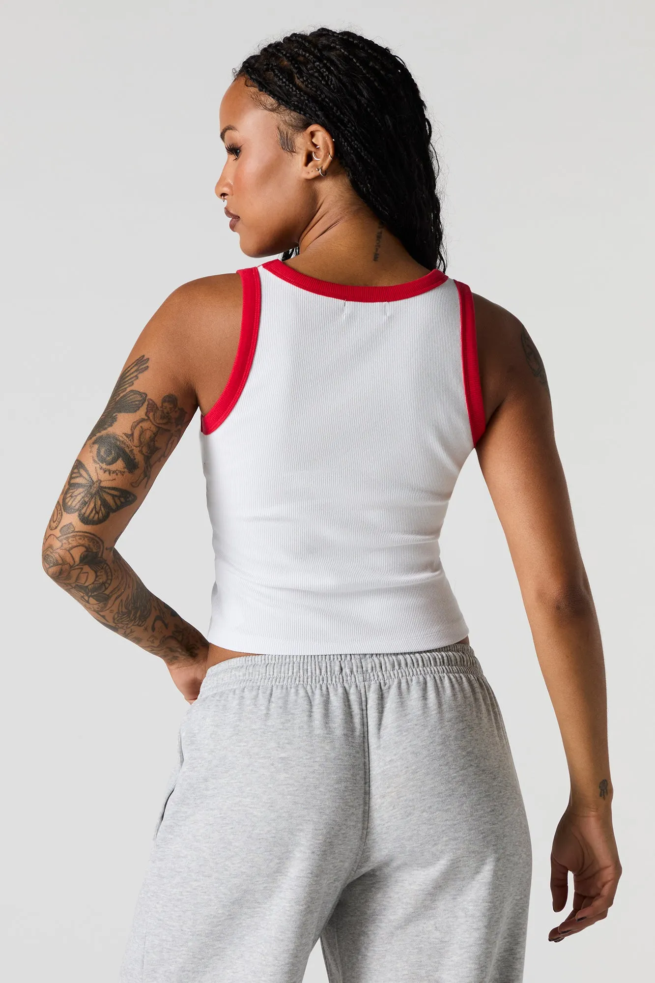 Ribbed Tank sold by Charlotte Russe product image thumbnail 2