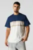 Striped Colourblock T-Shirt sold by Charlotte Russe