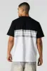 Striped Colourblock T-Shirt sold by Charlotte Russe
