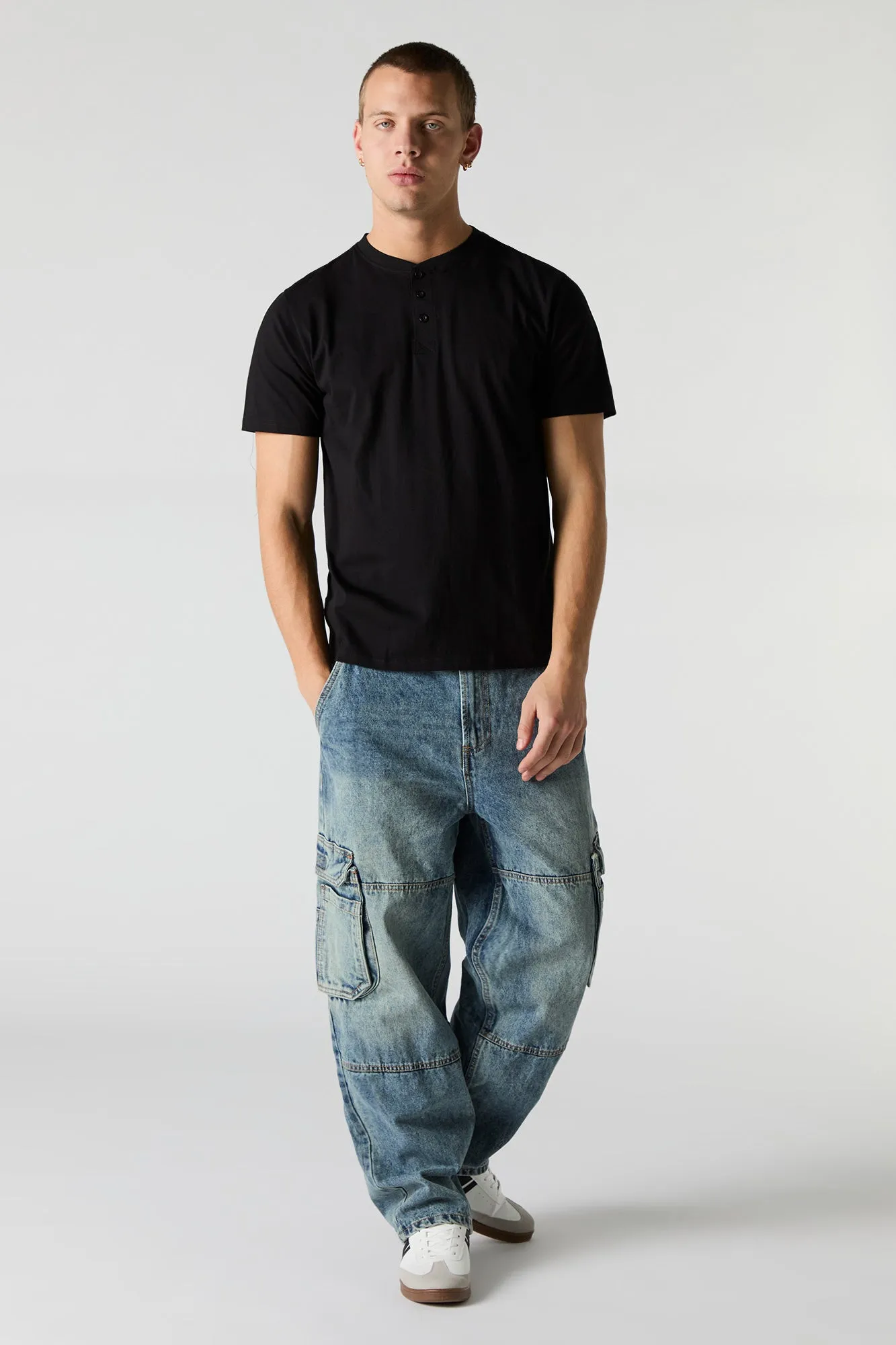 Everyday Henley Top sold by Charlotte Russe product image thumbnail 3