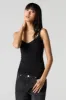 V-Neck Lace Trim Cami sold by Charlotte Russe