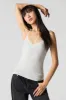 V-Neck Lace Trim Cami sold by Charlotte Russe