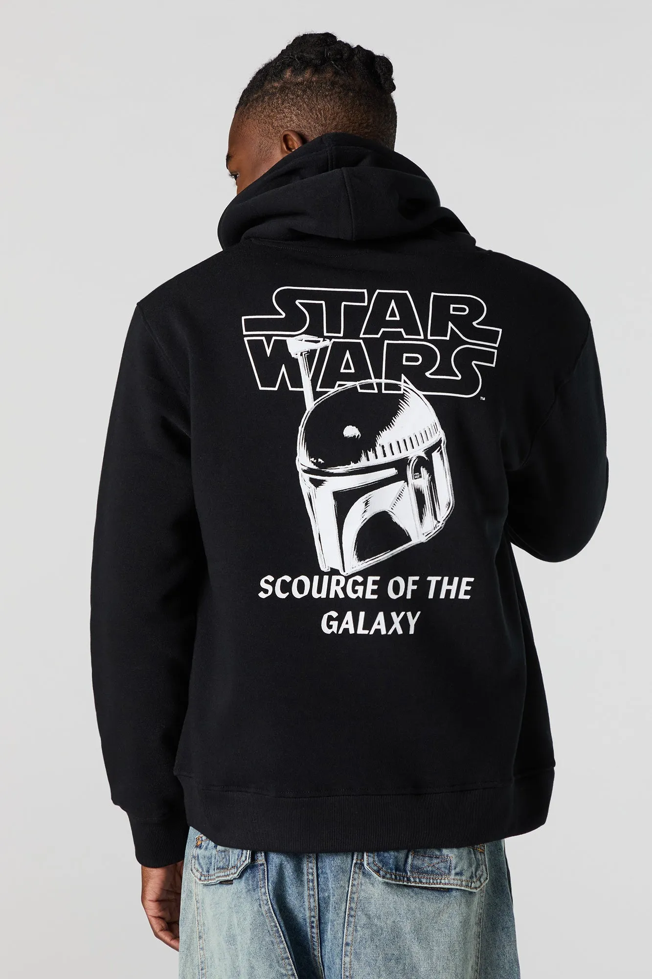 Star Wars Graphic Fleece Hoodie sold by Charlotte Russe product image thumbnail 2