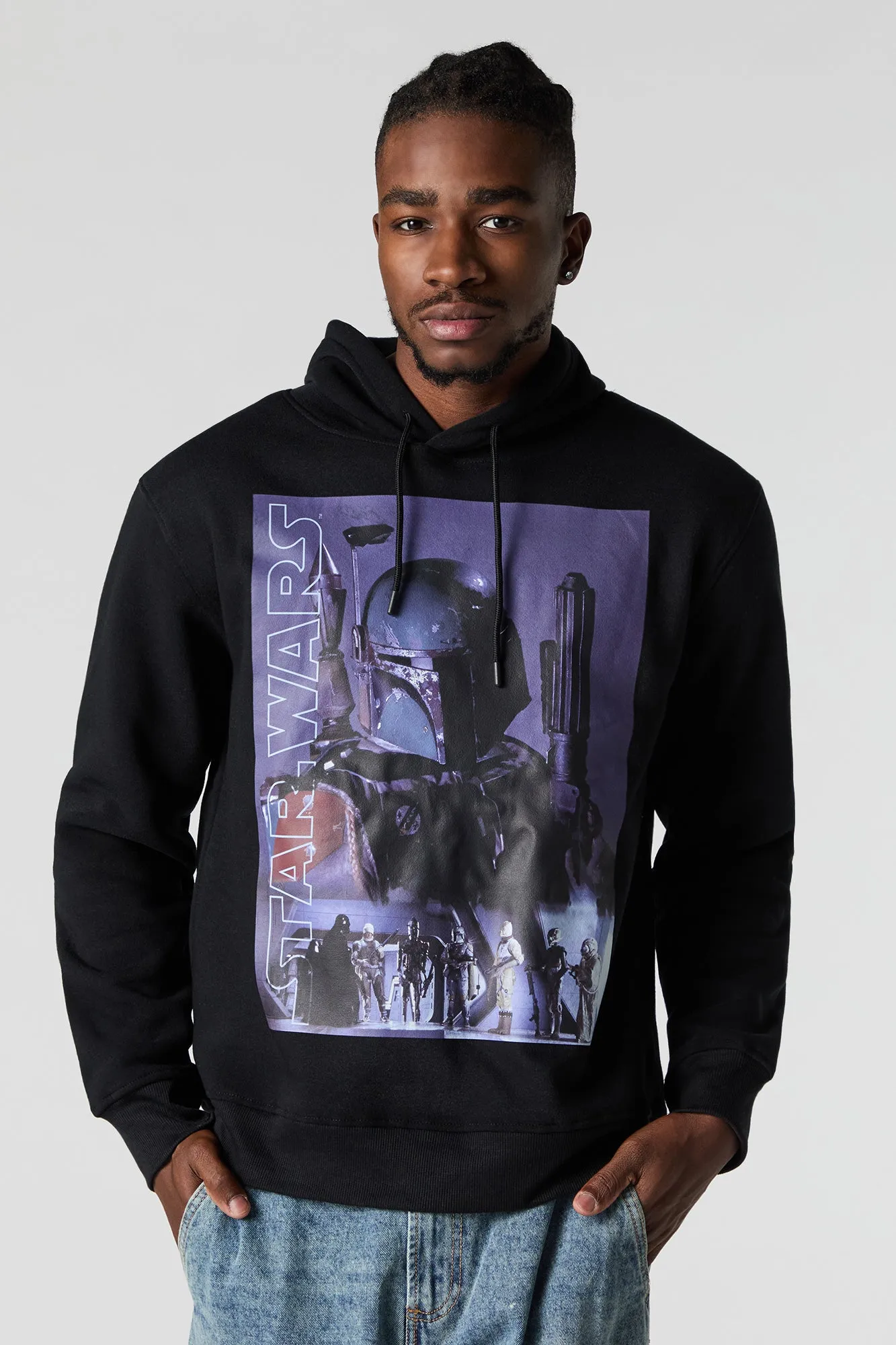 Star Wars Graphic Fleece Hoodie sold by Charlotte Russe
