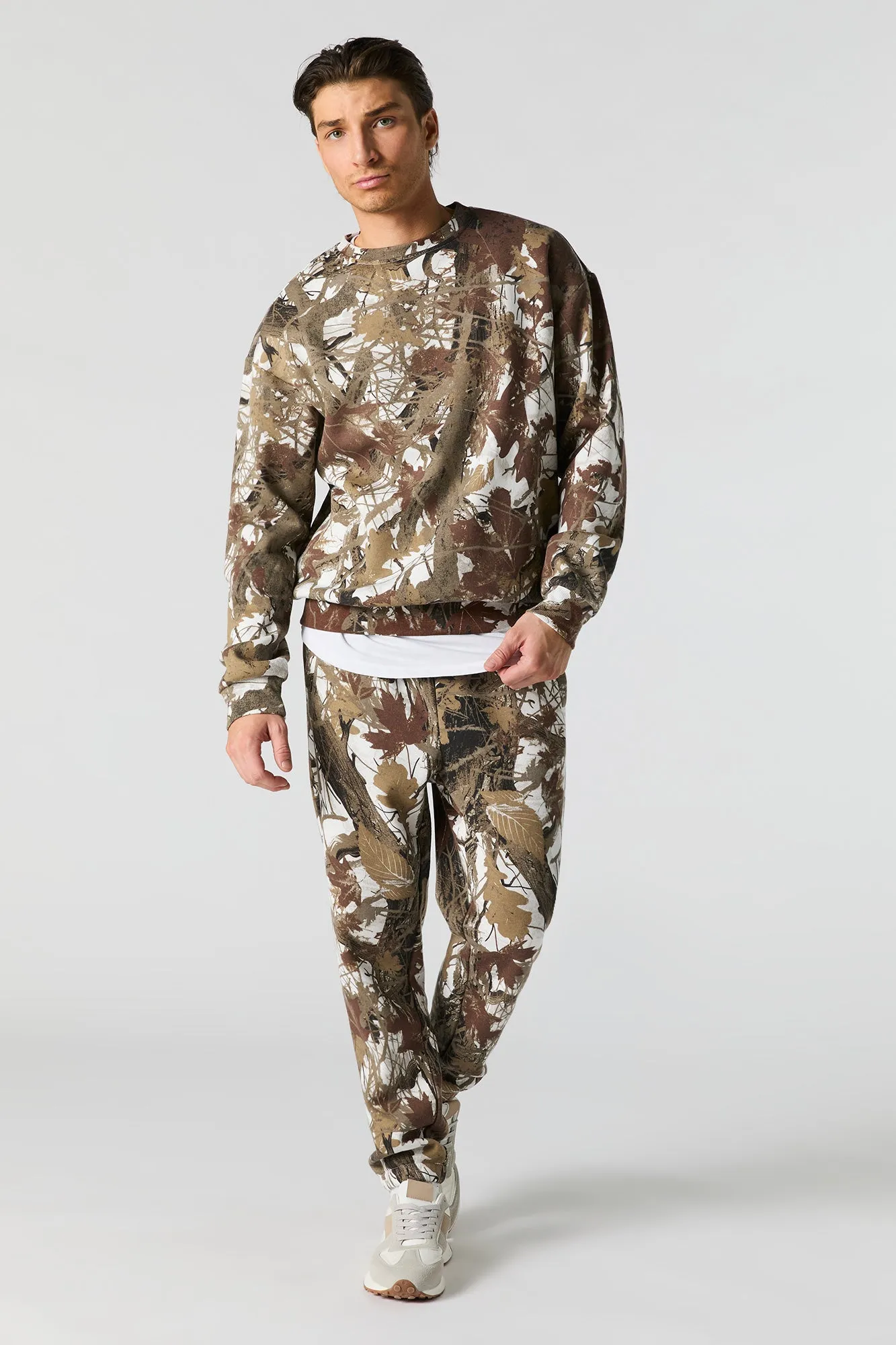 Classic Fleece Jogger sold by Charlotte Russe product image thumbnail 2