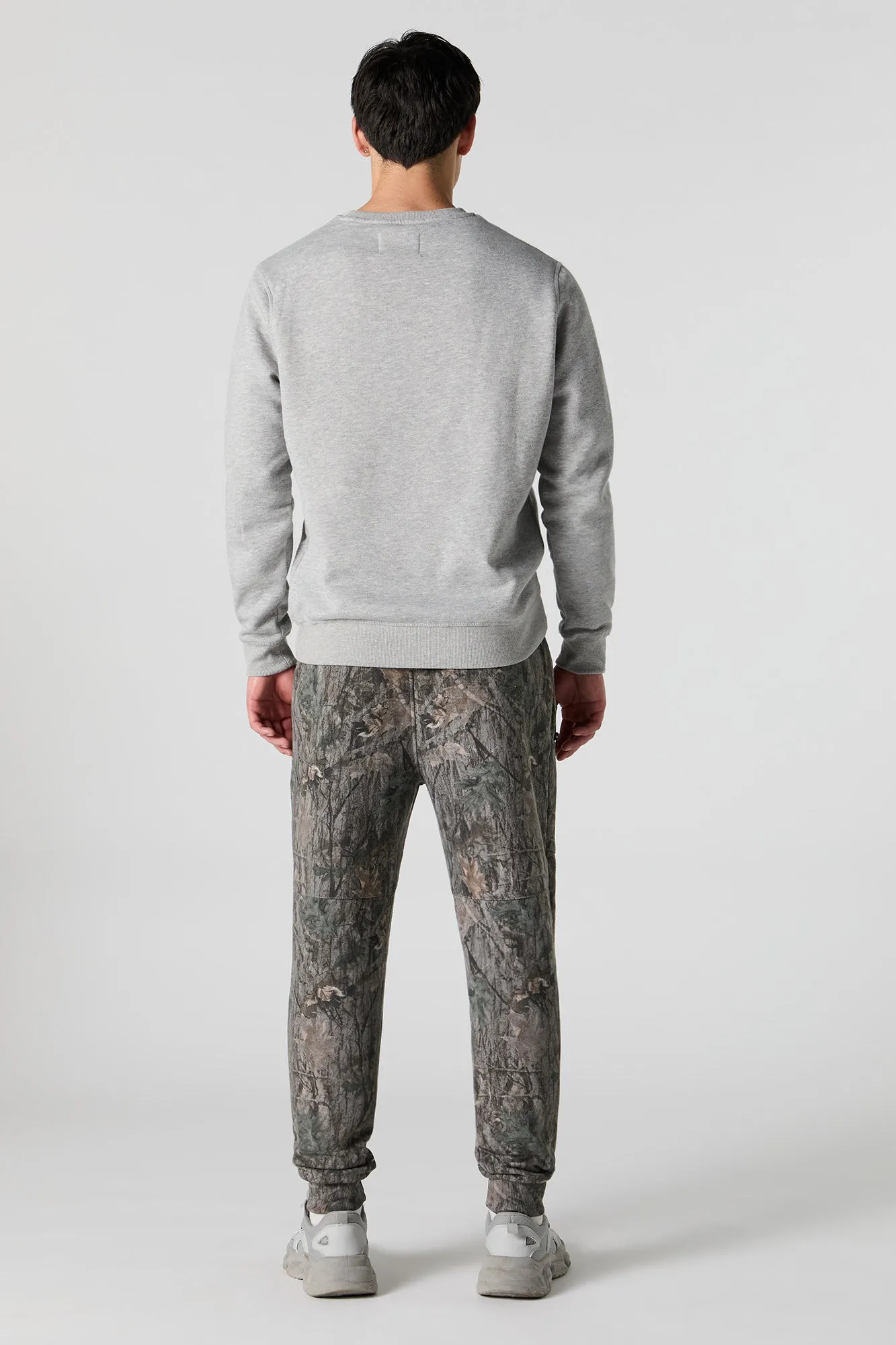 Zip Pocket Fleece Jogger sold by Charlotte Russe product image thumbnail 4