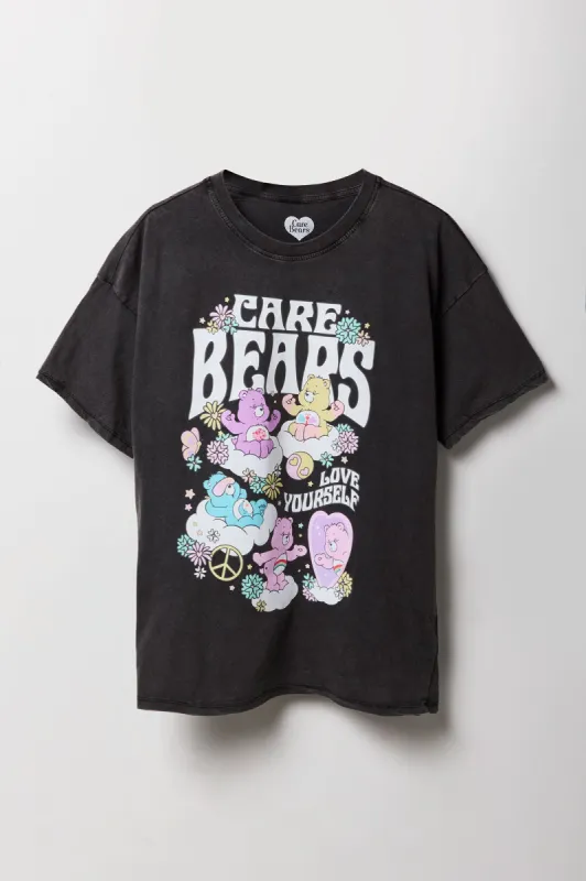 Care Bears Graphic Washed Boyfriend T-Shirt sold by Charlotte Russe