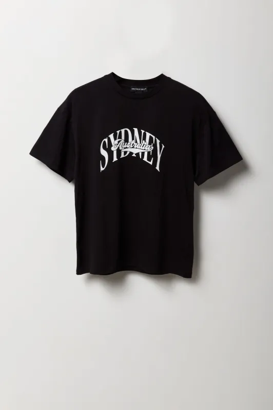 Sydney Australia Graphic Boyfriend T-Shirt sold by Charlotte Russe