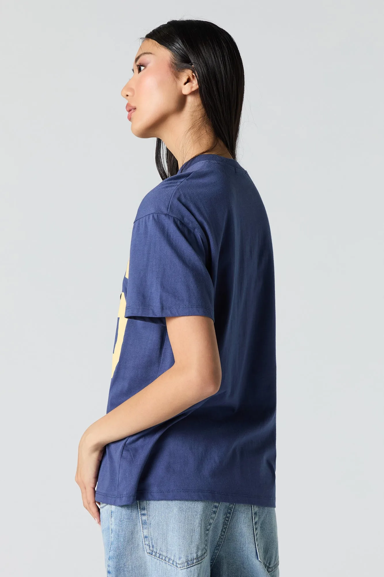 86 Graphic Boyfriend T-Shirt sold by Charlotte Russe product image thumbnail 2