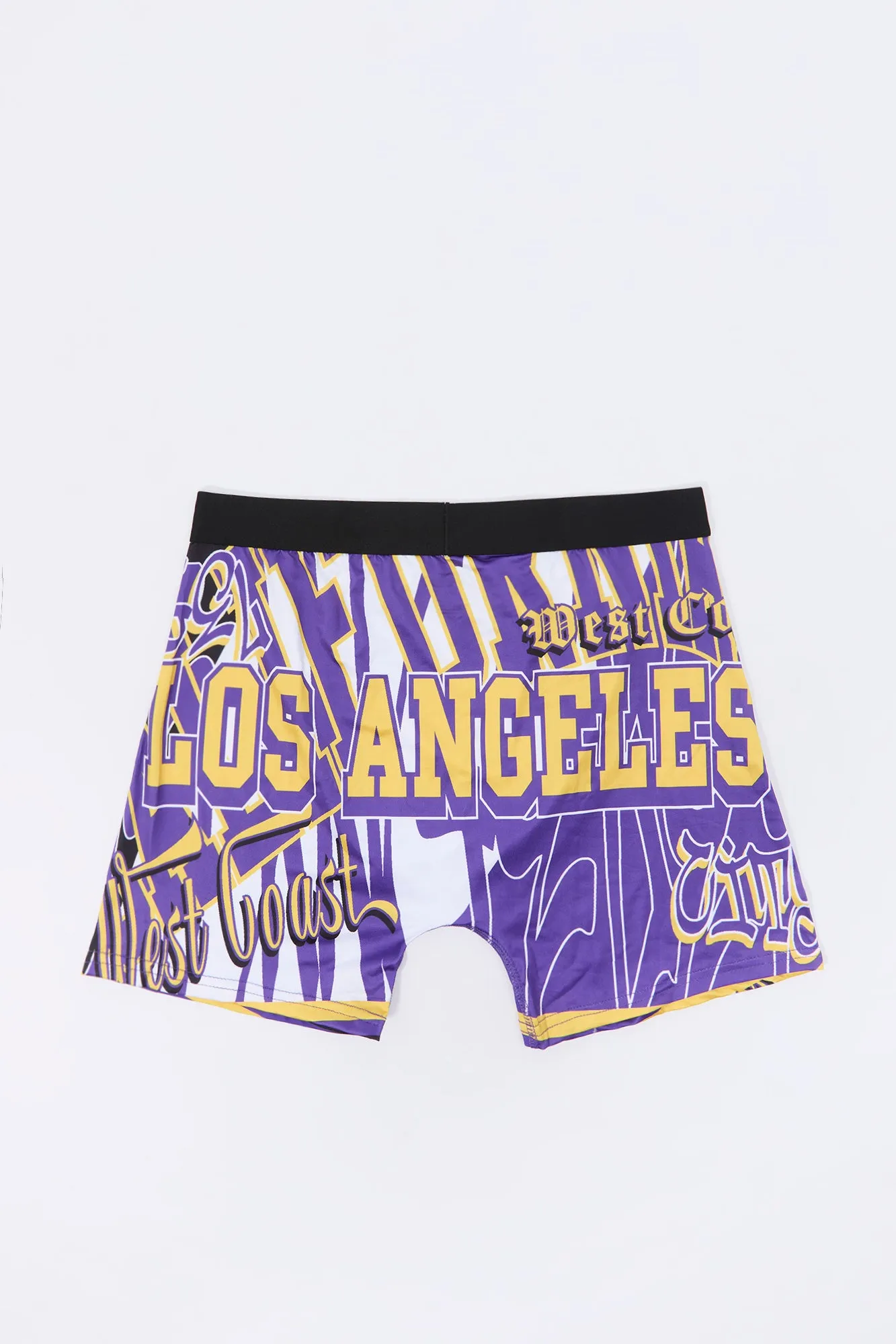 LA Lakers Print Boxer Brief sold by Charlotte Russe product image thumbnail 2
