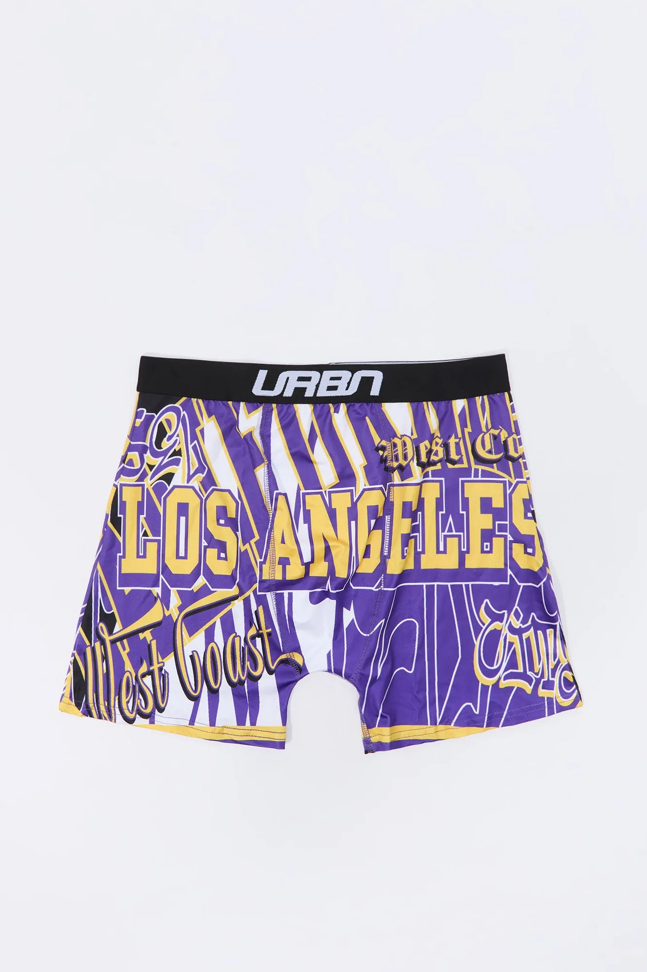 LA Lakers Print Boxer Brief sold by Charlotte Russe
