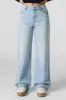 Light Wash High Rise Stretch Wide Leg Jean sold by Charlotte Russe