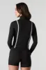 Sommer Ray Active Contrast Zip-Up Top sold by Charlotte Russe