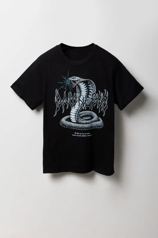 Snake Graphic T-Shirt sold by Charlotte Russe