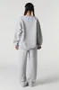 Graphic Fleece Wide Leg Sweatpant sold by Charlotte Russe